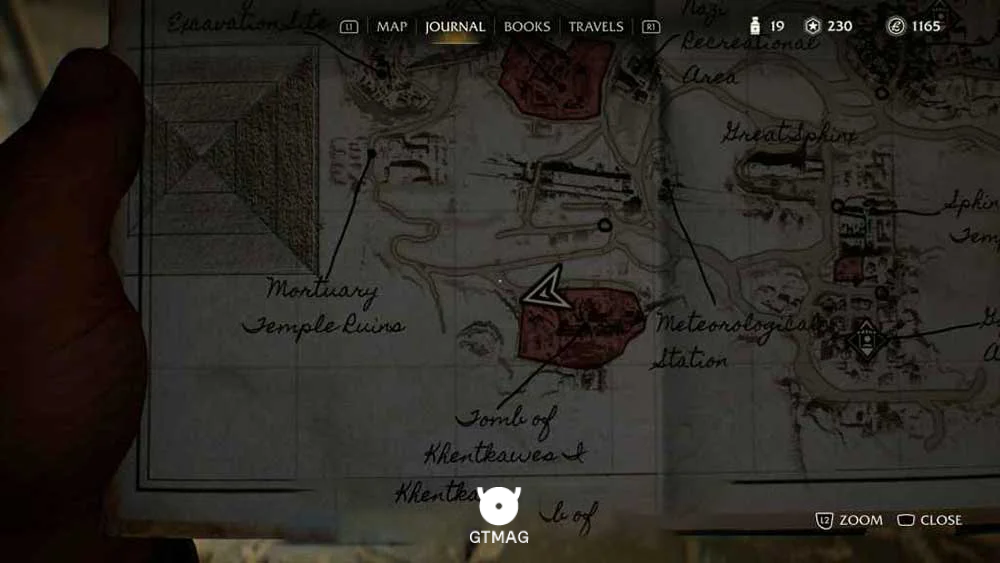 Medicine Bottle .20: Flooded Chamber، 80 AP - مکان های Collectibleهای Gizeh در Indiana Jones and the Great Circle