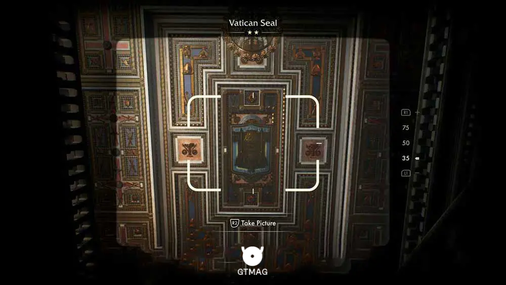 Discovery Note .20: Vatican Seal - مکان های Collectibleهای Vatican در Indiana Jones and the Great Circle