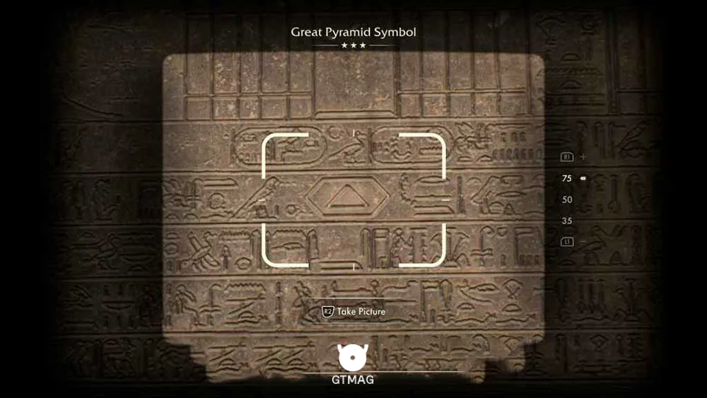 Adventure Note .14: Great Pyramid Symbol، 45 AP - مکان های Collectibleهای Gizeh در Indiana Jones and the Great Circle
