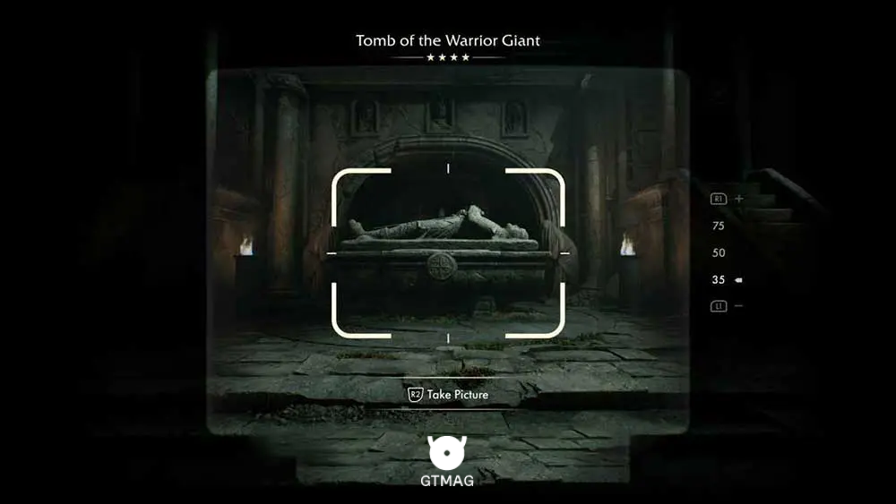 Discovery Note .30: Tomb of the Warrior Giant - مکان های Collectibleهای Vatican در Indiana Jones and the Great Circle