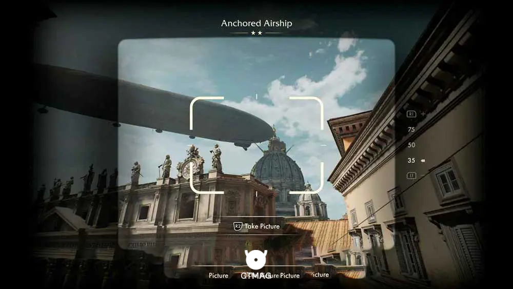 Discovery Note .35: Anchored Airship - مکان های Collectibleهای Vatican در Indiana Jones and the Great Circle