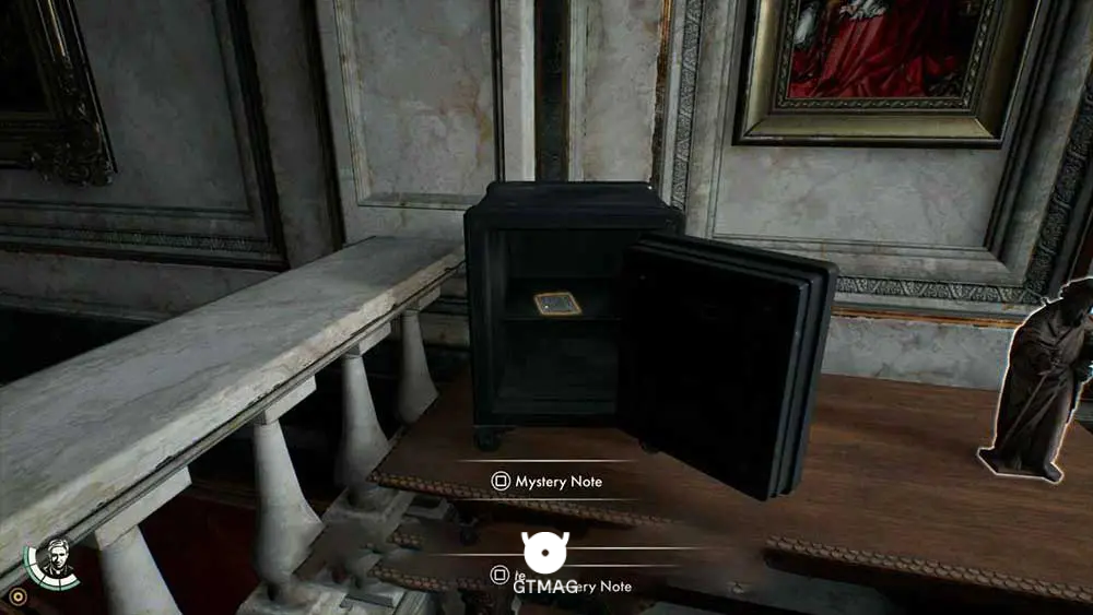 Mystery Note .9: Hidden Note - مکان های Collectibleهای Vatican در Indiana Jones and the Great Circle