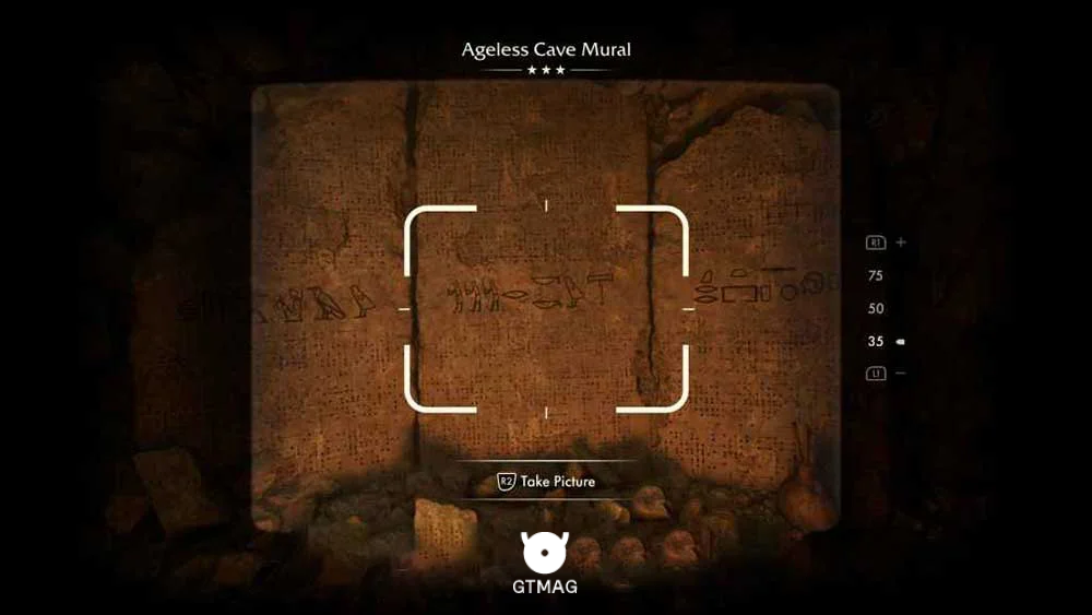 Adventure Note .25: Ageless Cave Mural، 45 AP - مکان های Collectibleهای Gizeh در Indiana Jones and the Great Circle