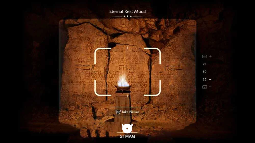 Adventure Note .28: Eternal Rest Mural، 45 AP - مکان های Collectibleهای Gizeh در Indiana Jones and the Great Circle