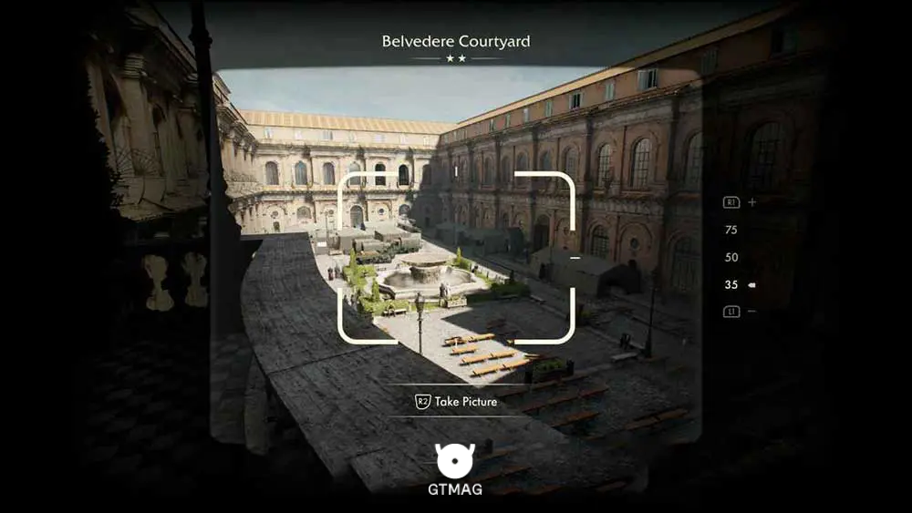 Discovery Note .58: Belvedere Courtyard - مکان های Collectibleهای Vatican در Indiana Jones and the Great Circle
