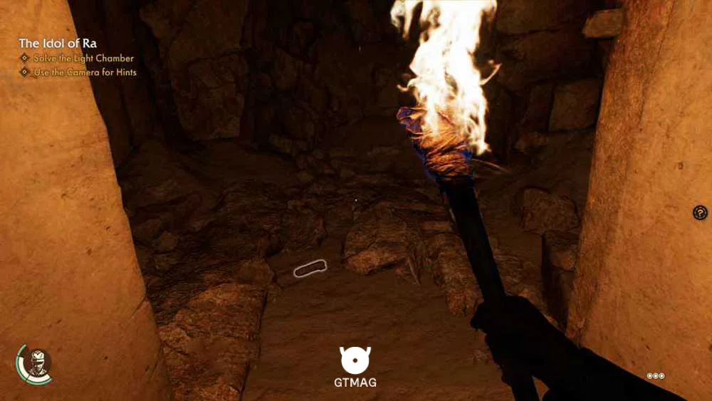 Ancient Relic .13: Light Chamber، 80 AP - مکان های Collectibleهای Gizeh در Indiana Jones and the Great Circle