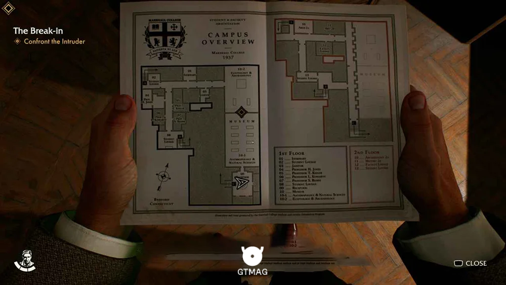Adventure Note .1 &ndash; Faculty Card 15 AP - راهنمای ماموریت The Break-In در Indiana Jones and the Great Circle