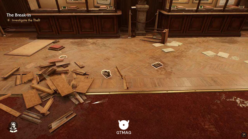 INVESTIGATE THE THEFT - راهنمای ماموریت The Break-In در Indiana Jones and the Great Circle