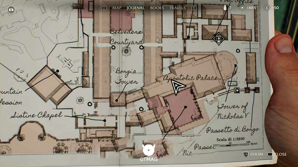 Medicine Bottle .2: Apostolic Palace Office - راهنمای ماموریت The Mad Priest در Indiana Jones and the Great Circle