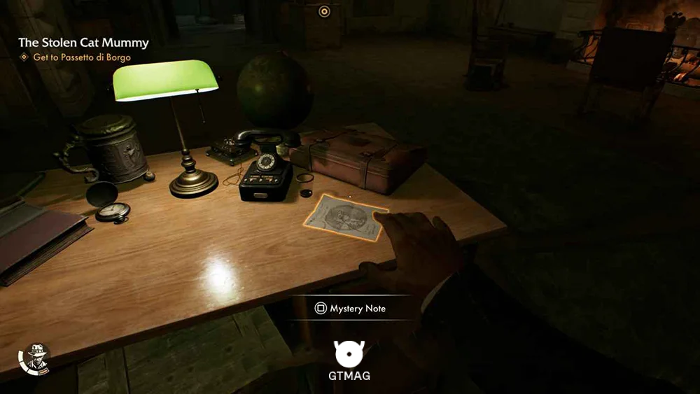 Mystery Note .2: Angel Courtyard Map، 15 AP - راهنمای ماموریت The Bulls of Blood در Indiana Jones and the Great Circle