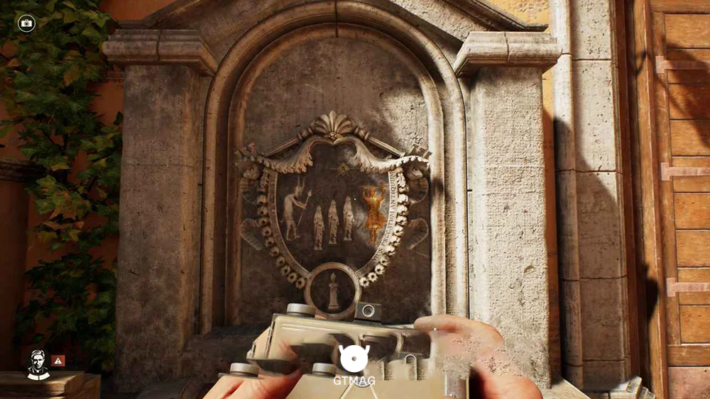 4. Laundry Area Inscription - راهنمای ماموریت The Secret of Giants در Indiana Jones and the Great Circle