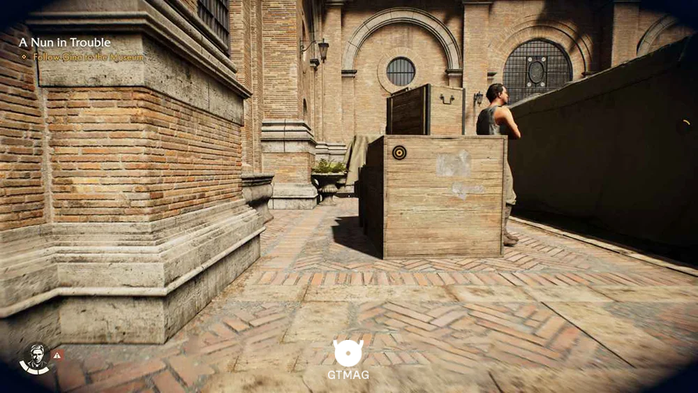 Medicine Bottle .7: Apostolic Palace Entrance - راهنمای ماموریت A Nun in Trouble در Indiana Jones and the Great Circle