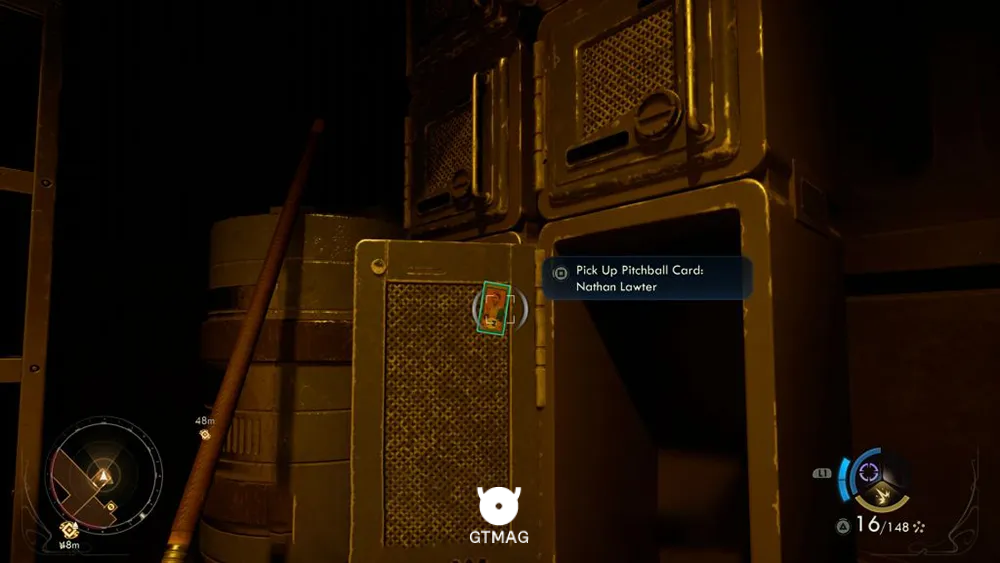 1. Pitchball Card: Nathan Lawter - تمام موقعیت کارتهای Pitchball و Tossball در The Outer Worlds 2