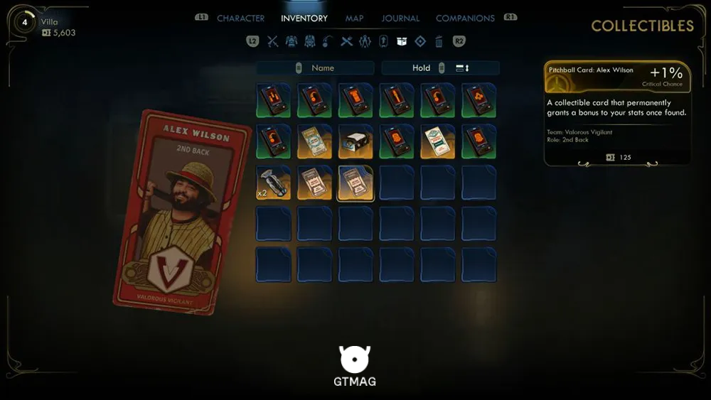 4. Pitchball Card: Alex Wilson - تمام موقعیت کارتهای Pitchball و Tossball در The Outer Worlds 2