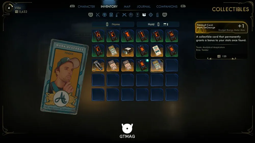 5. Pitchball Card: Mark DeGeorge - تمام موقعیت کارتهای Pitchball و Tossball در The Outer Worlds 2