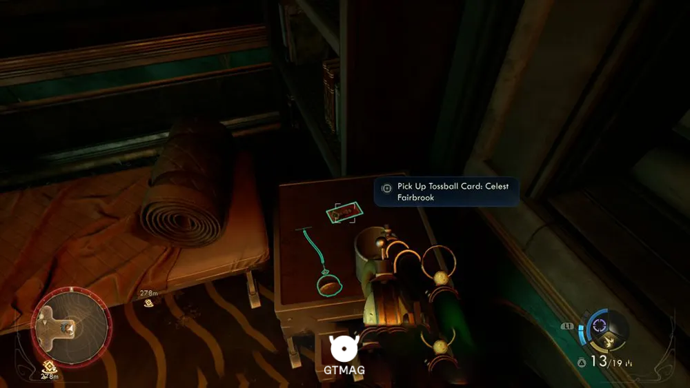 15. Tossball Card: Celest Fairbrook - تمام موقعیت کارتهای Pitchball و Tossball در The Outer Worlds 2