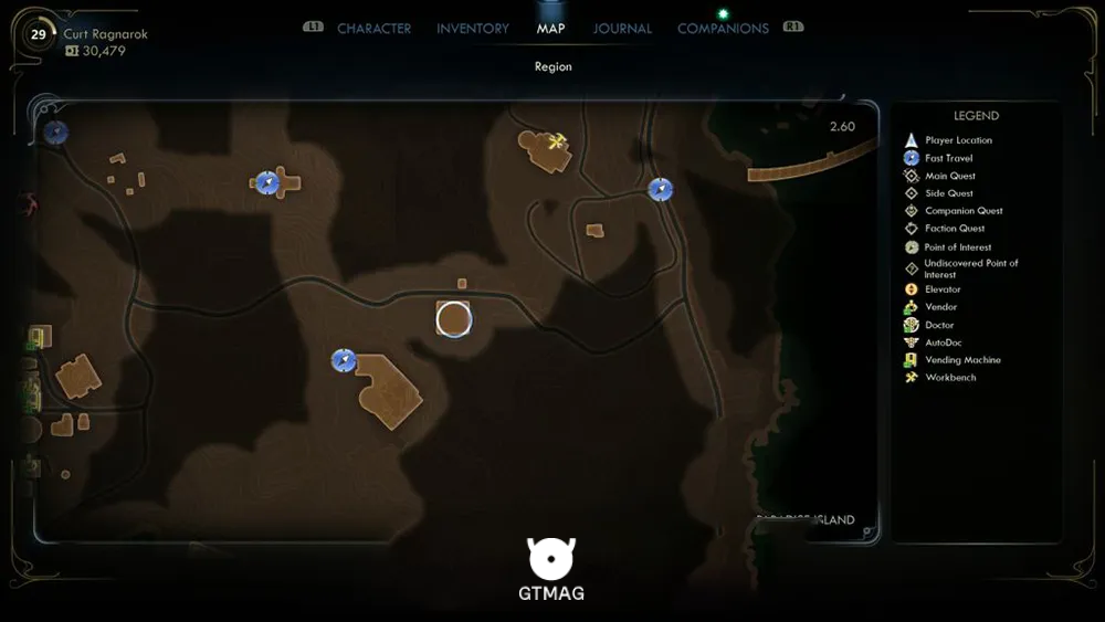 21. Pitchball Card: Robert Graf - تمام موقعیت کارتهای Pitchball و Tossball در The Outer Worlds 2