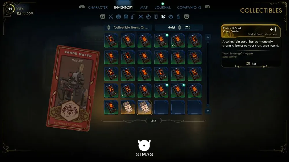 23. Pitchball Card: Conor Walsh - تمام موقعیت کارتهای Pitchball و Tossball در The Outer Worlds 2