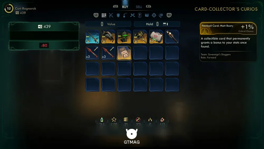 29. Pitchball Card: Matt Booty - تمام موقعیت کارتهای Pitchball و Tossball در The Outer Worlds 2