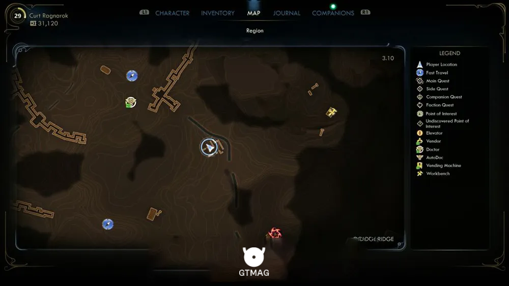 34. Tossball Card: Max Goeltner - تمام موقعیت کارتهای Pitchball و Tossball در The Outer Worlds 2