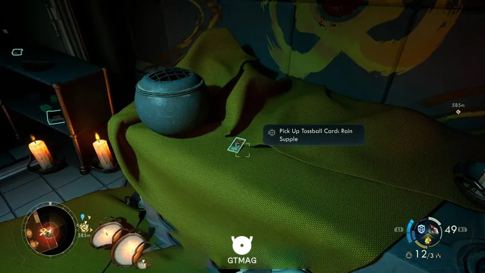 41. Tossball Card: Rain Supple - تمام موقعیت کارتهای Pitchball و Tossball در The Outer Worlds 2