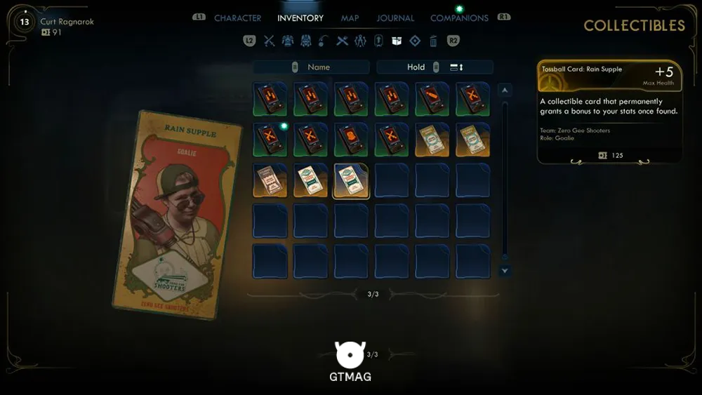 41. Tossball Card: Rain Supple - تمام موقعیت کارتهای Pitchball و Tossball در The Outer Worlds 2