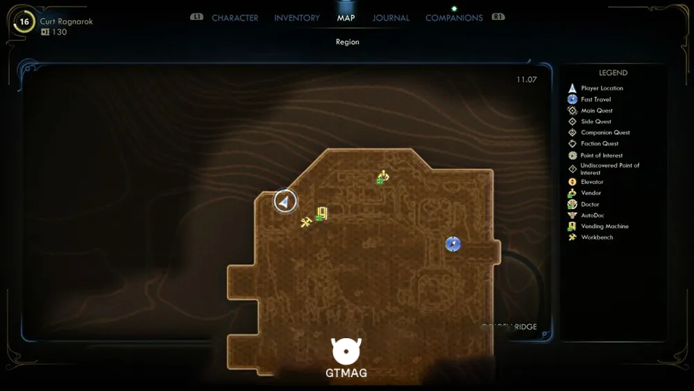 48. Tossball Card: Greg Spyridis - تمام موقعیت کارتهای Pitchball و Tossball در The Outer Worlds 2