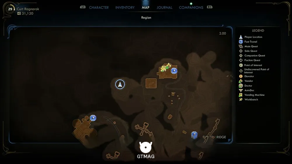49. Tossball Card: Liz Wood - تمام موقعیت کارتهای Pitchball و Tossball در The Outer Worlds 2