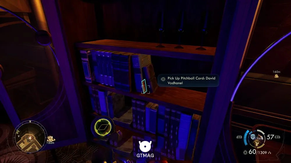 55. Pitchball Card: David Vodhanel - تمام موقعیت کارتهای Pitchball و Tossball در The Outer Worlds 2