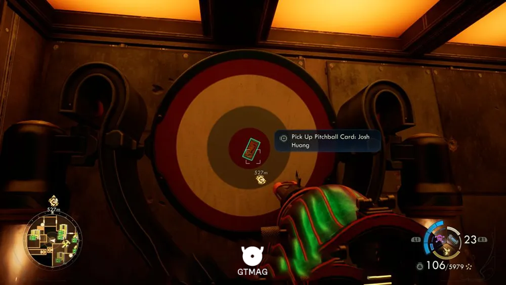 63. Pitchball Card: Josh Huang - تمام موقعیت کارتهای Pitchball و Tossball در The Outer Worlds 2