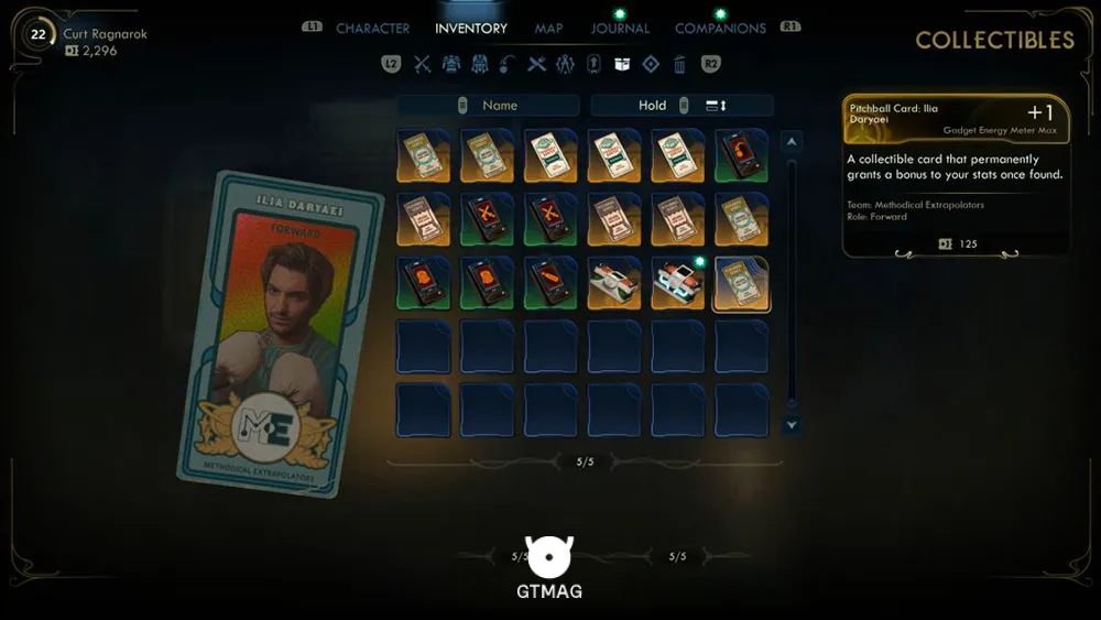 64. Pitchball Card: Ilia Daryaei - تمام موقعیت کارتهای Pitchball و Tossball در The Outer Worlds 2