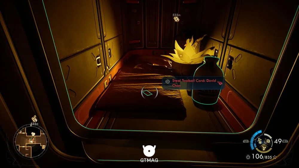 66. Tossball Card: David J Chan - تمام موقعیت کارتهای Pitchball و Tossball در The Outer Worlds 2