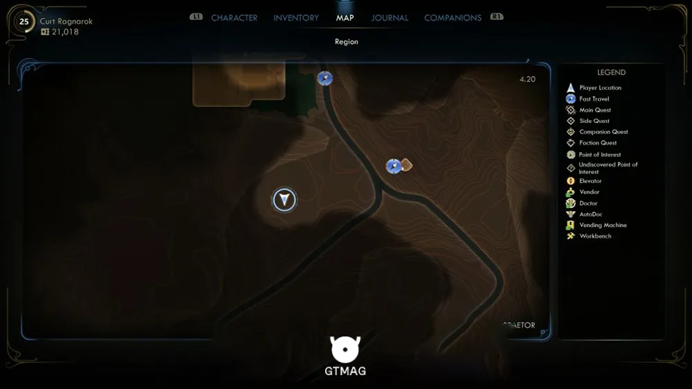 70. Tossball Card: Kory Molohon - تمام موقعیت کارتهای Pitchball و Tossball در The Outer Worlds 2