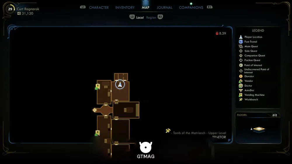 73. Pitchball Card: Chris Sosa - تمام موقعیت کارتهای Pitchball و Tossball در The Outer Worlds 2