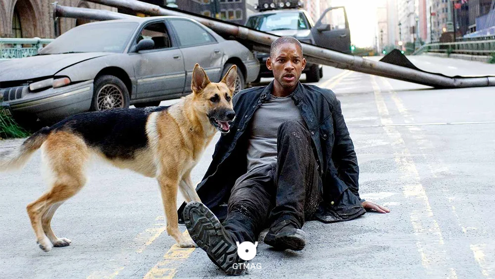 4. من افسانهام (I Am Legend) - معرفی بهترین فیلمهای سینمایی پساآخرالزمانی برای گیمرها