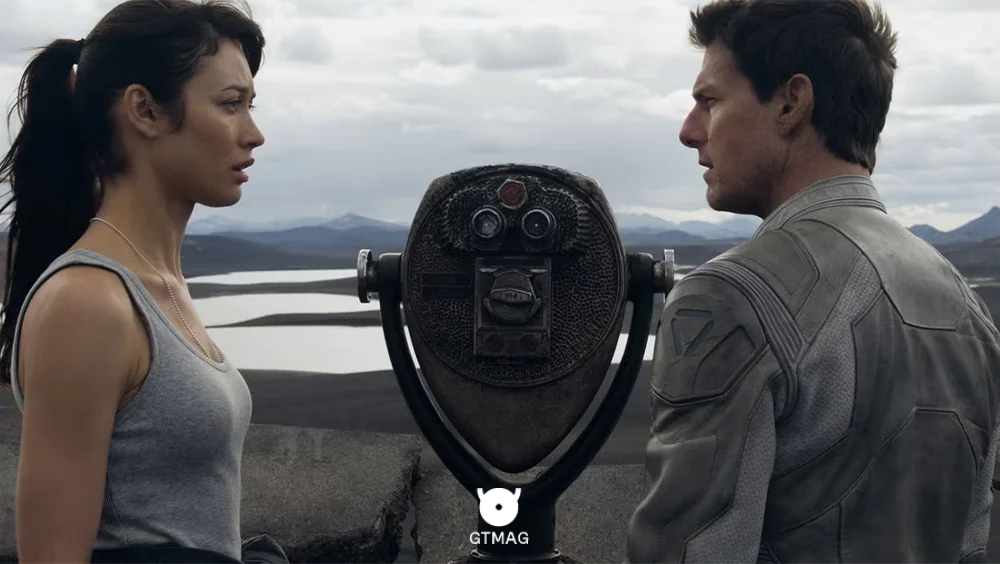 6. فراموشی (Oblivion) - معرفی بهترین فیلمهای سینمایی پساآخرالزمانی برای گیمرها
