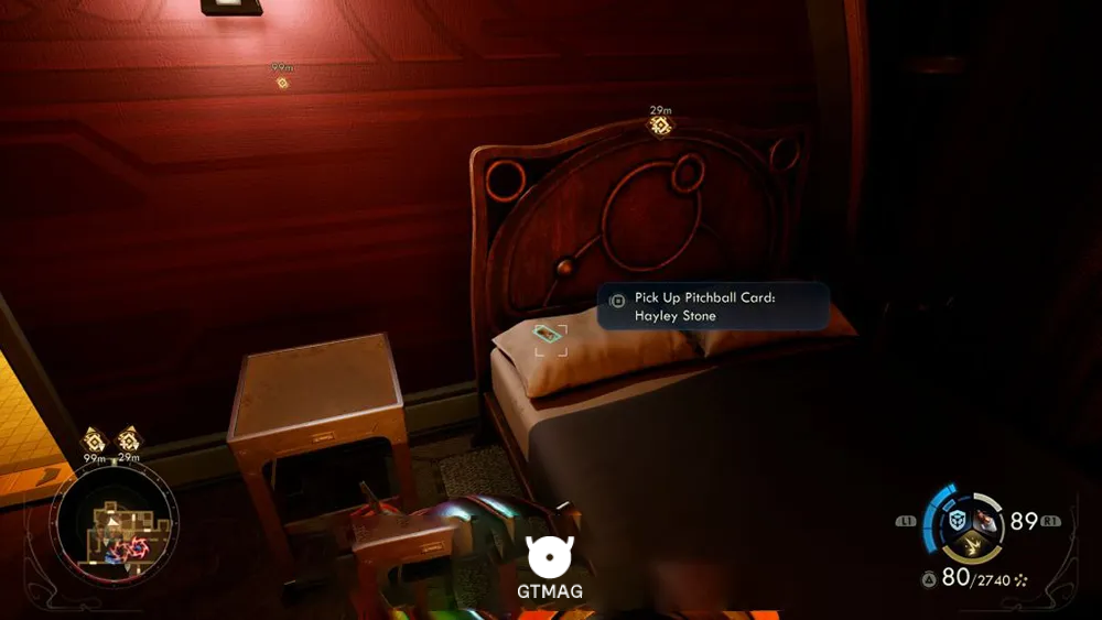 84. Pitchball Card: Hayley Stone - تمام موقعیت کارتهای Pitchball و Tossball در The Outer Worlds 2
