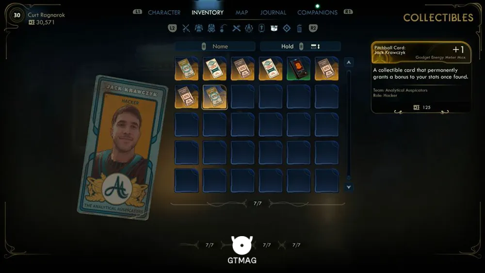 87. Pitchball Card: Jack Krawczyk - تمام موقعیت کارتهای Pitchball و Tossball در The Outer Worlds 2