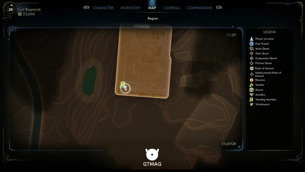 89. Pitchball Card: Nick Carter - تمام موقعیت کارتهای Pitchball و Tossball در The Outer Worlds 2