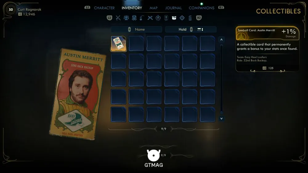 90. Pitchball Card: Austin Merritt - تمام موقعیت کارتهای Pitchball و Tossball در The Outer Worlds 2