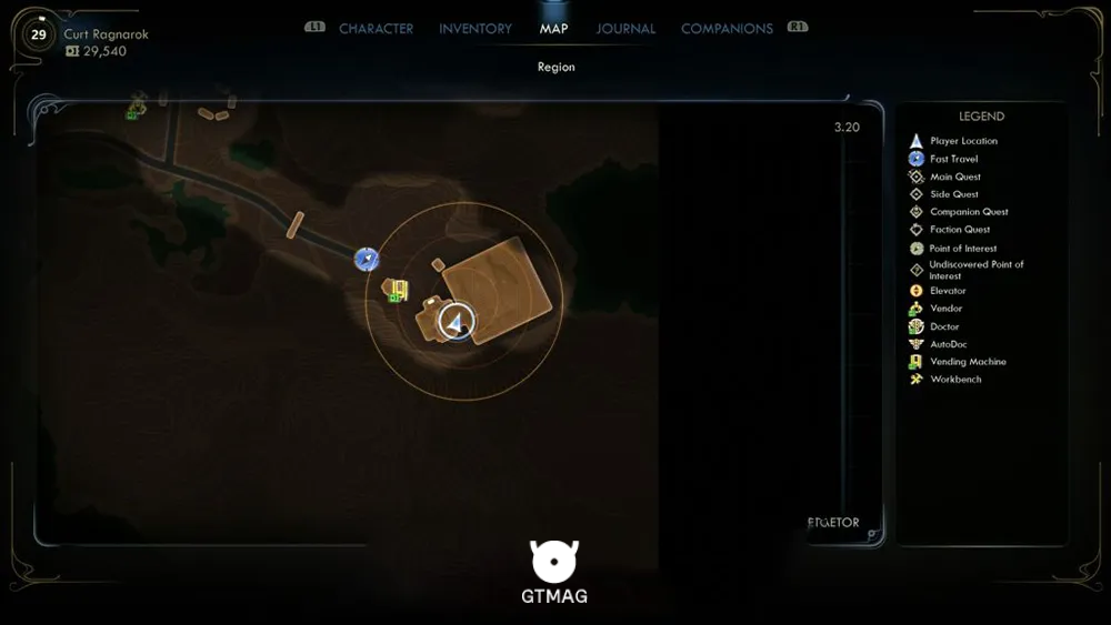 91. Pitchball Card: Taylor Swope - تمام موقعیت کارتهای Pitchball و Tossball در The Outer Worlds 2