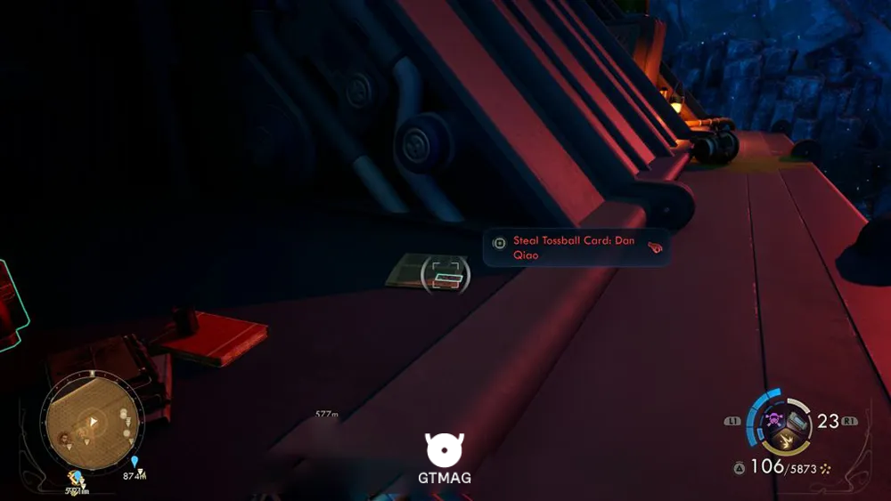 93. Tossball Card: Dan Qiao - تمام موقعیت کارتهای Pitchball و Tossball در The Outer Worlds 2