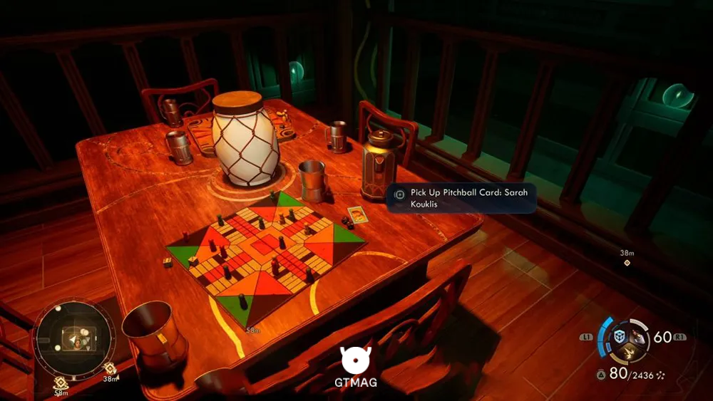 96. Pitchball Card: Sarah Kouklis - تمام موقعیت کارتهای Pitchball و Tossball در The Outer Worlds 2