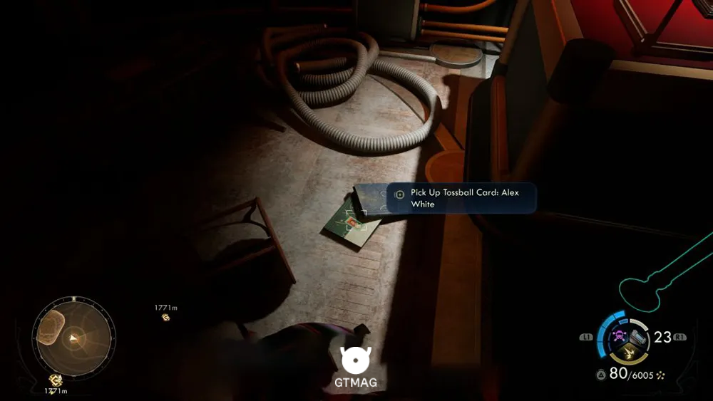 106. Pitchball Card: Alex White - تمام موقعیت کارتهای Pitchball و Tossball در The Outer Worlds 2