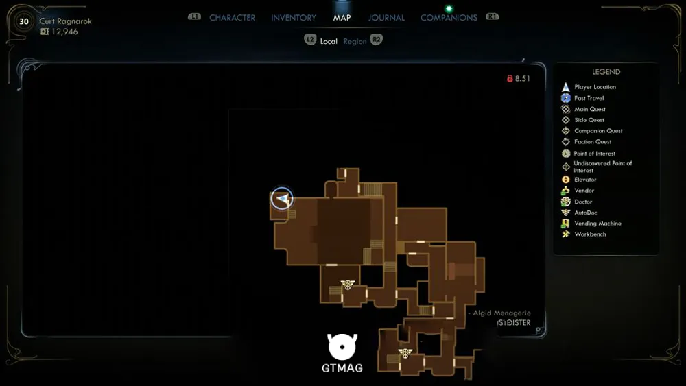 108. Tossball Card: Kelise Mhoon - تمام موقعیت کارتهای Pitchball و Tossball در The Outer Worlds 2