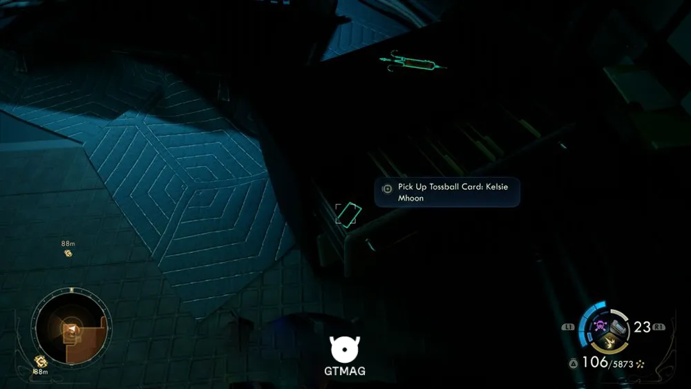 108. Tossball Card: Kelise Mhoon - تمام موقعیت کارتهای Pitchball و Tossball در The Outer Worlds 2