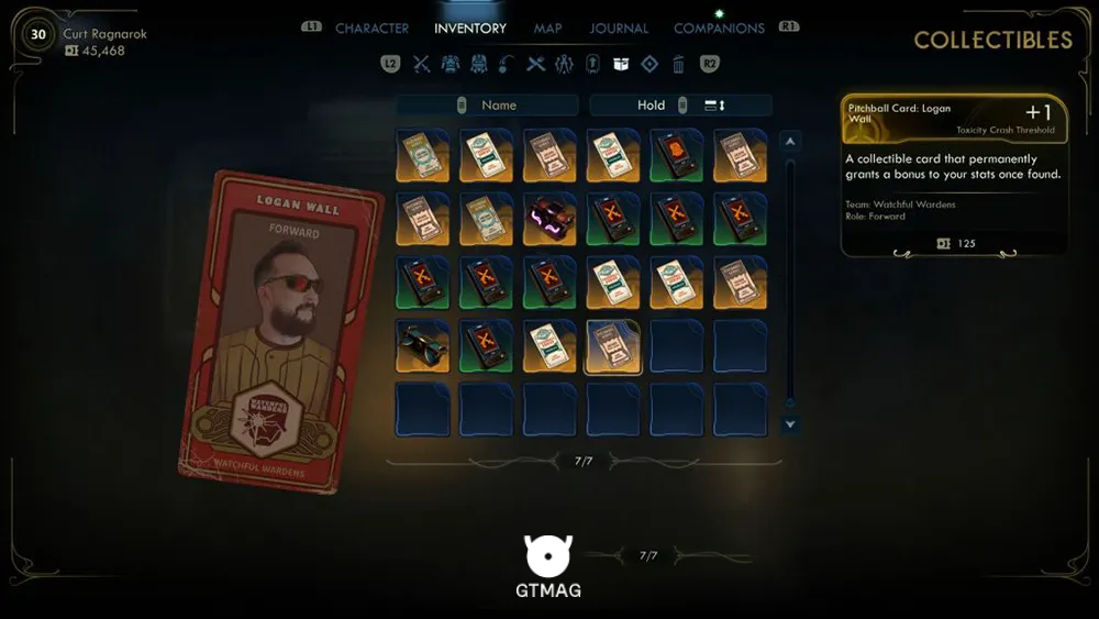 109. Pitchball Card: Logan Wall - تمام موقعیت کارتهای Pitchball و Tossball در The Outer Worlds 2