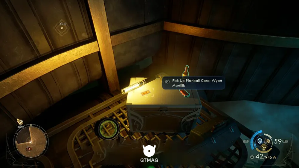 118. Pitchball Card: Wyatt Martilik - تمام موقعیت کارتهای Pitchball و Tossball در The Outer Worlds 2