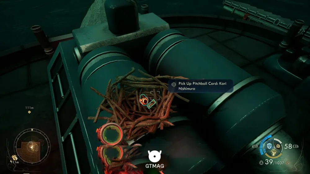 119. Pitchball Card: Kari Nishimura - تمام موقعیت کارتهای Pitchball و Tossball در The Outer Worlds 2