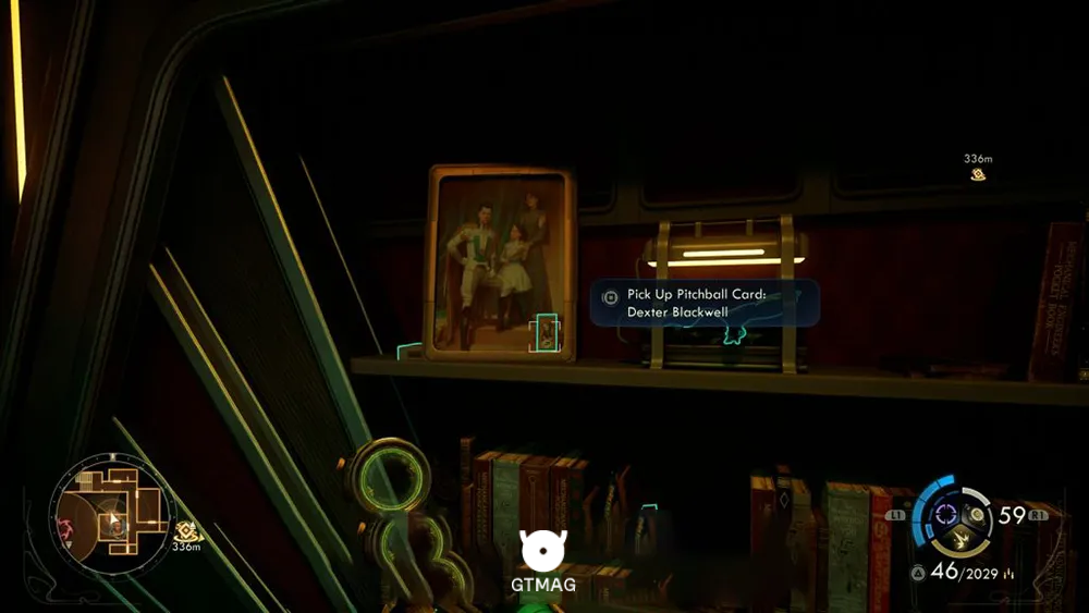 122. Pitchball Card: Dexter Blackwell - تمام موقعیت کارتهای Pitchball و Tossball در The Outer Worlds 2